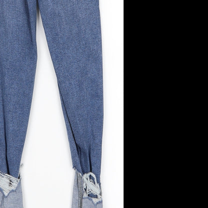 Womens UK Size 25 in jamie Regular Fit Skinny Blue Jeans
