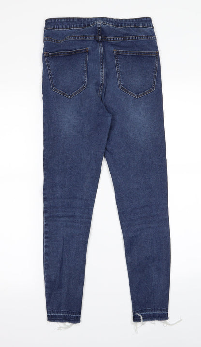 New Look Womens Blue   Skinny Jeans Size 10 L20.5 in