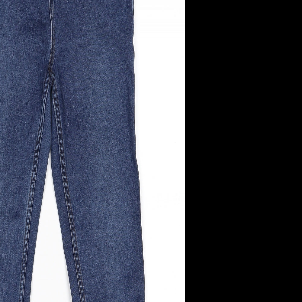 New Look Womens Blue   Skinny Jeans Size 10 L20.5 in