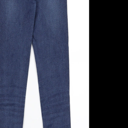 New Look Womens Blue   Skinny Jeans Size 10 L20.5 in