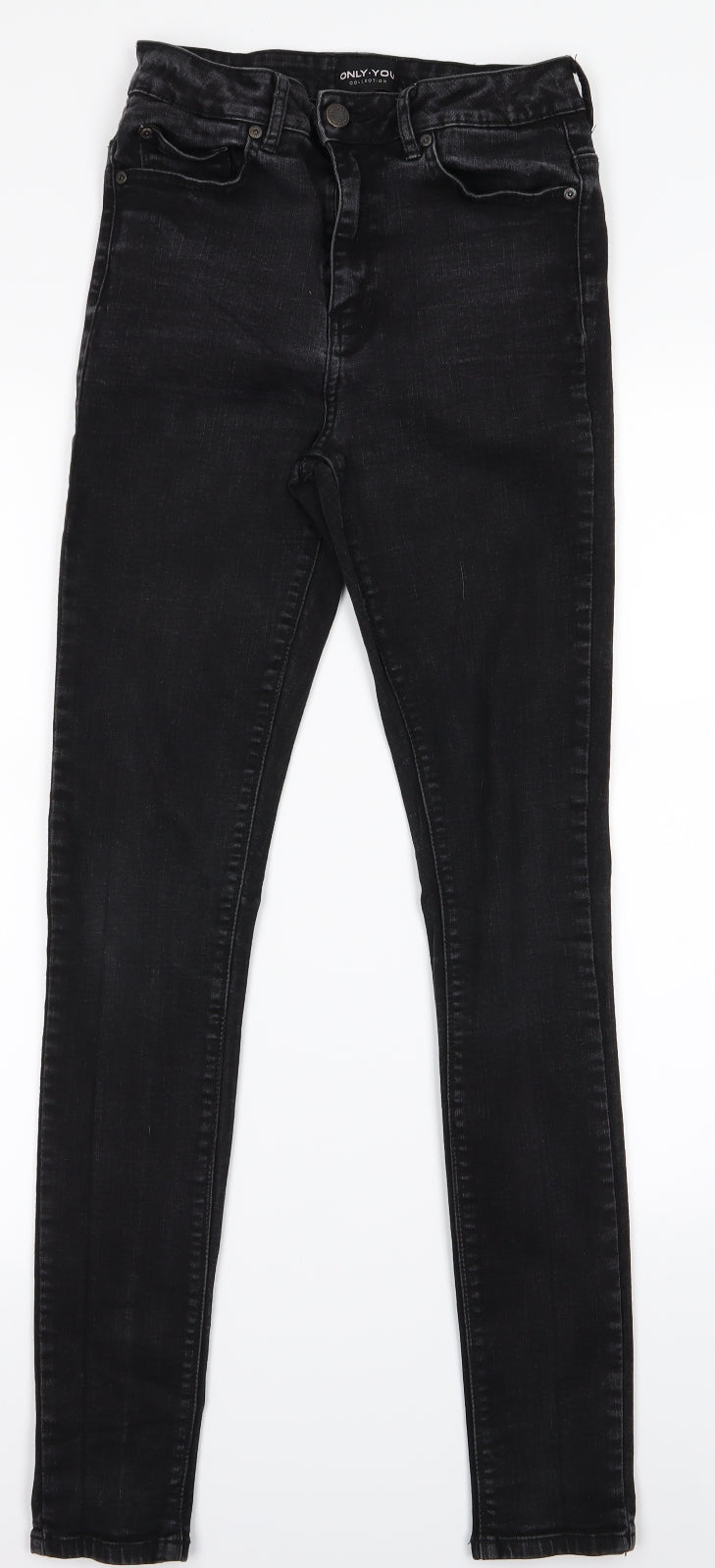only you Womens Black   Skinny Jeans Size 28 L27 in