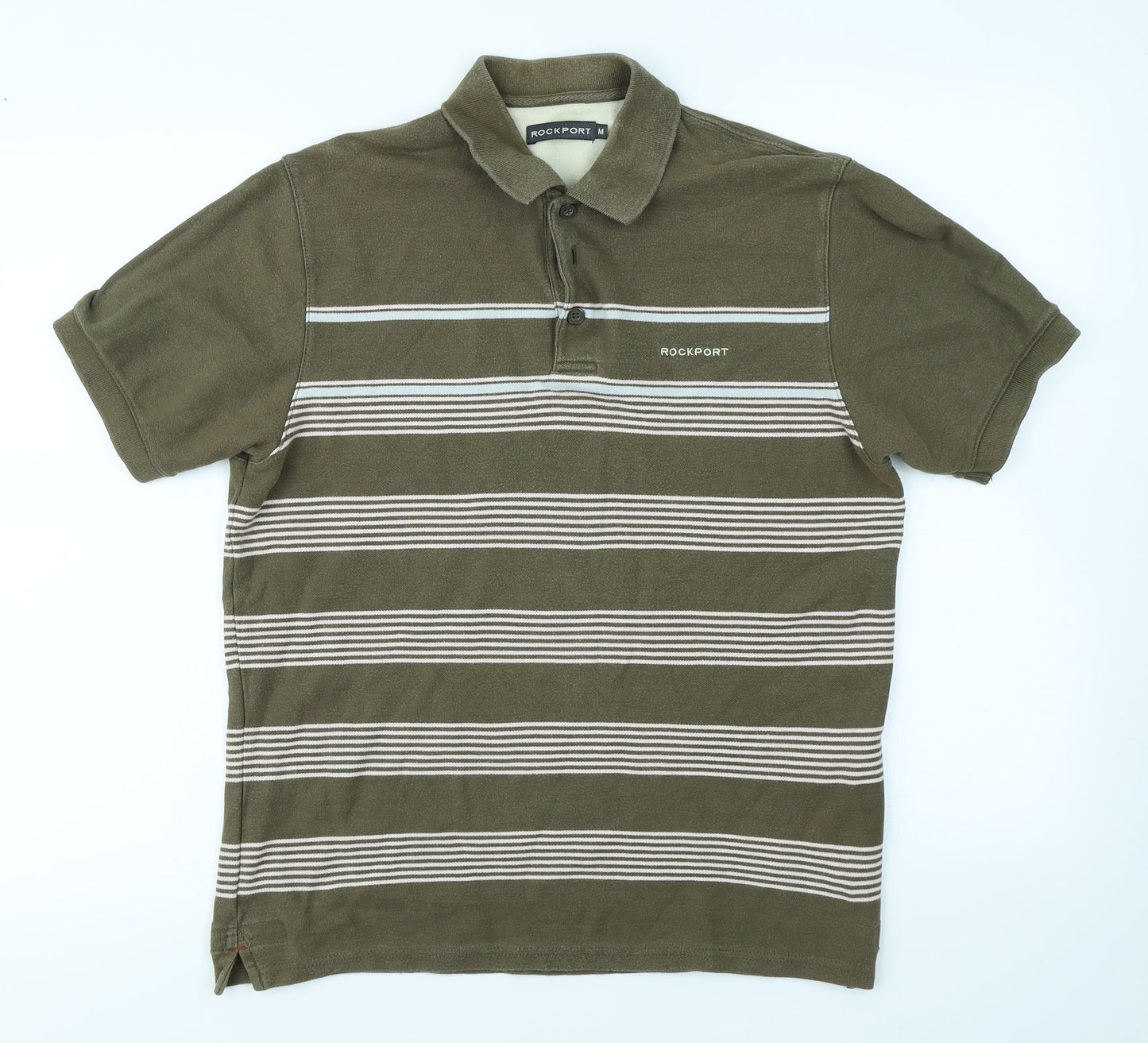 Mens UK Size M Rockport Cotton Polo Shirt