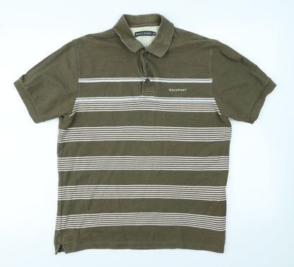 Mens UK Size M Rockport Cotton Polo Shirt