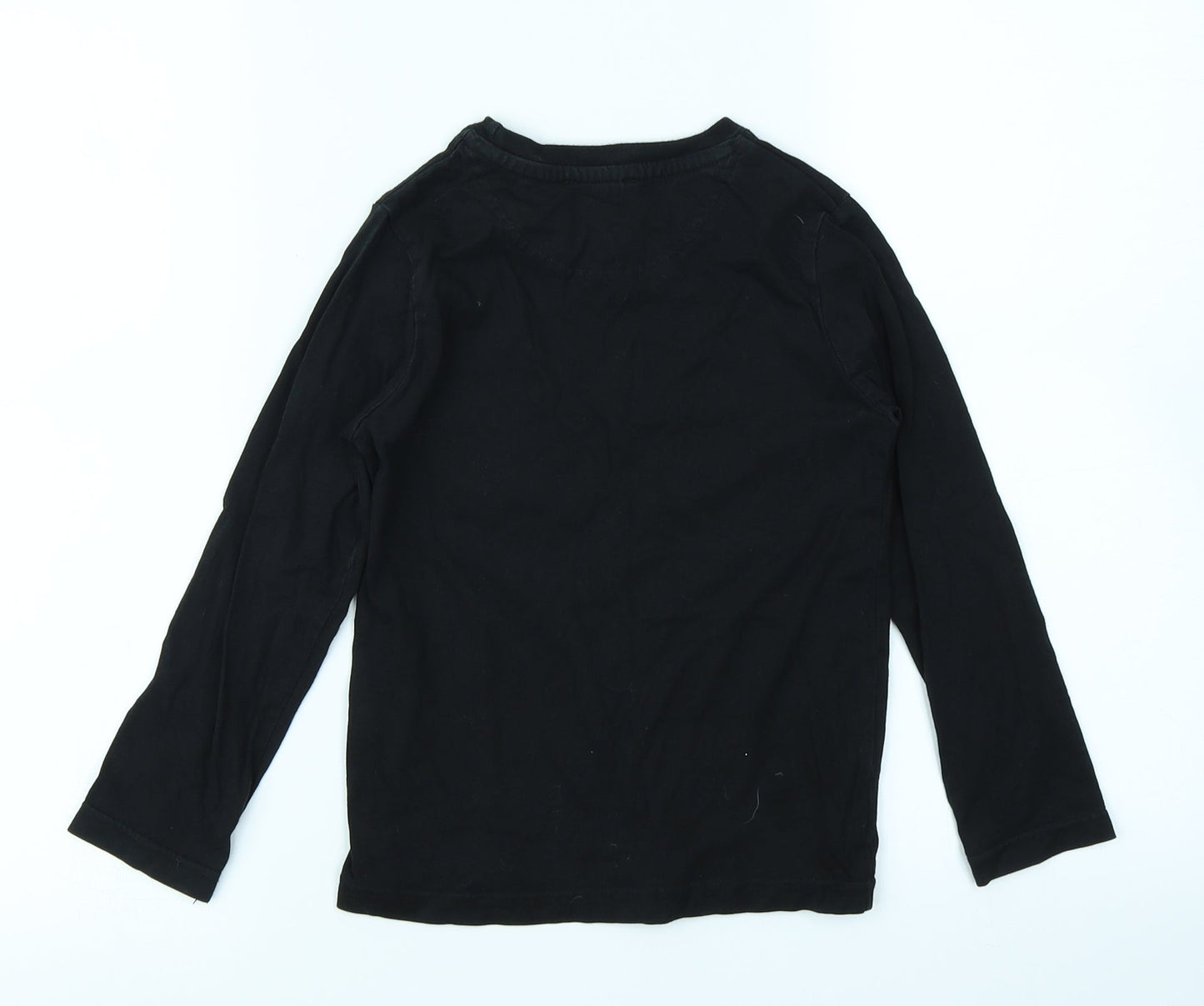 Bluezoo Boys Black   Basic T-Shirt Size 5-6 Years
