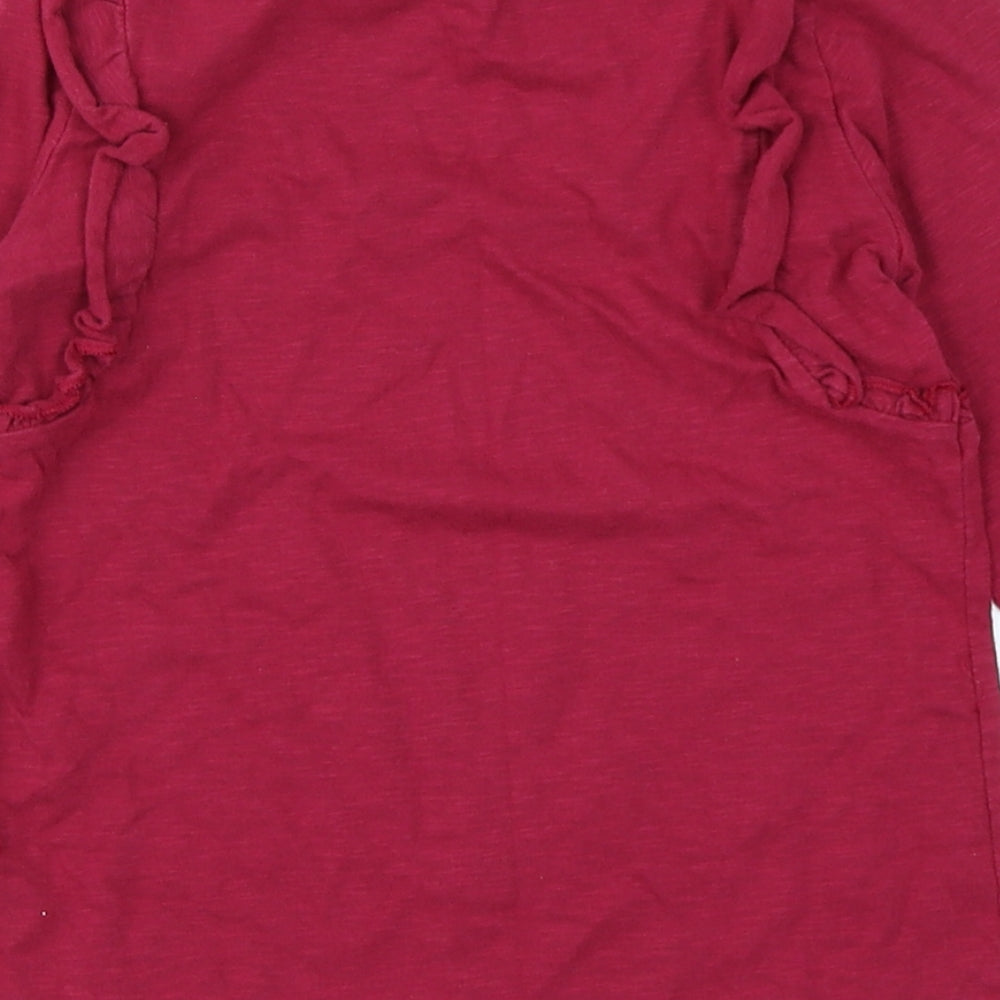 F&F Kids Girls Purple   Basic T-Shirt Size 5-6 Years