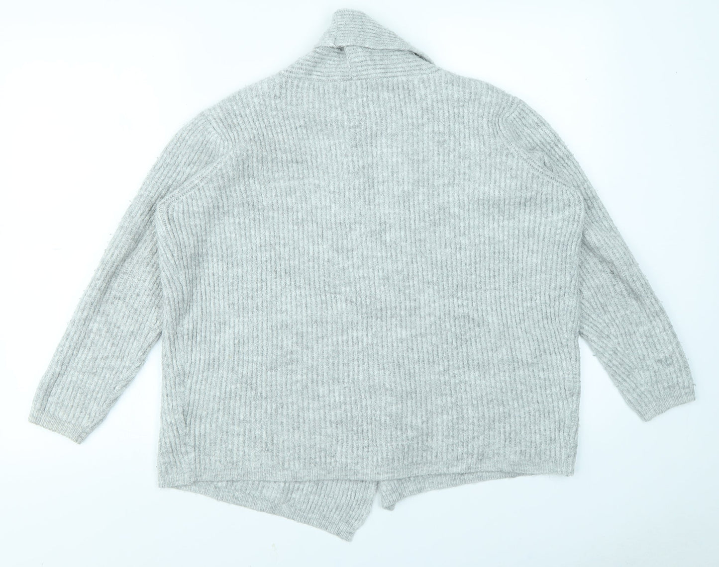 Primark Womens Grey   Cardigan Jumper Size M