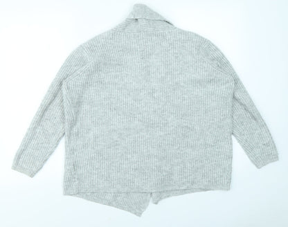 Primark Womens Grey   Cardigan Jumper Size M