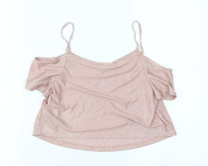 915 Generation Girls Pink   Camisole Blouse Size 9 Years