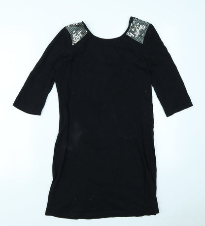 Dorothy Perkins Womens Black   Bodycon  Size 10