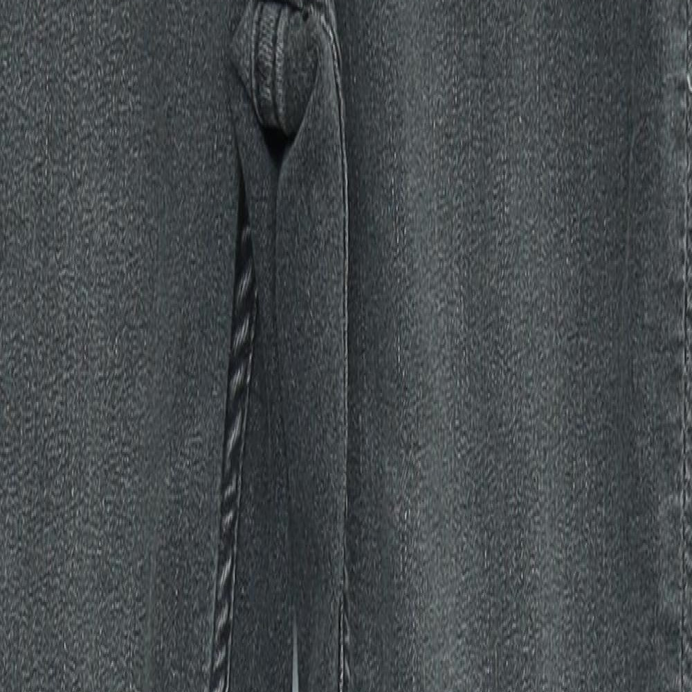 Womens UK Size 10 H&M Regular Fit Skinny Grey Jeans