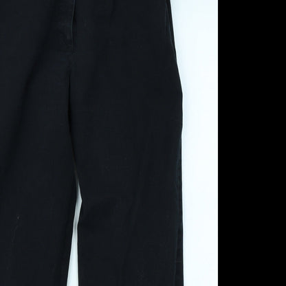 Vunic Womens Black  Denim Straight Jeans Size 30 in L23 in