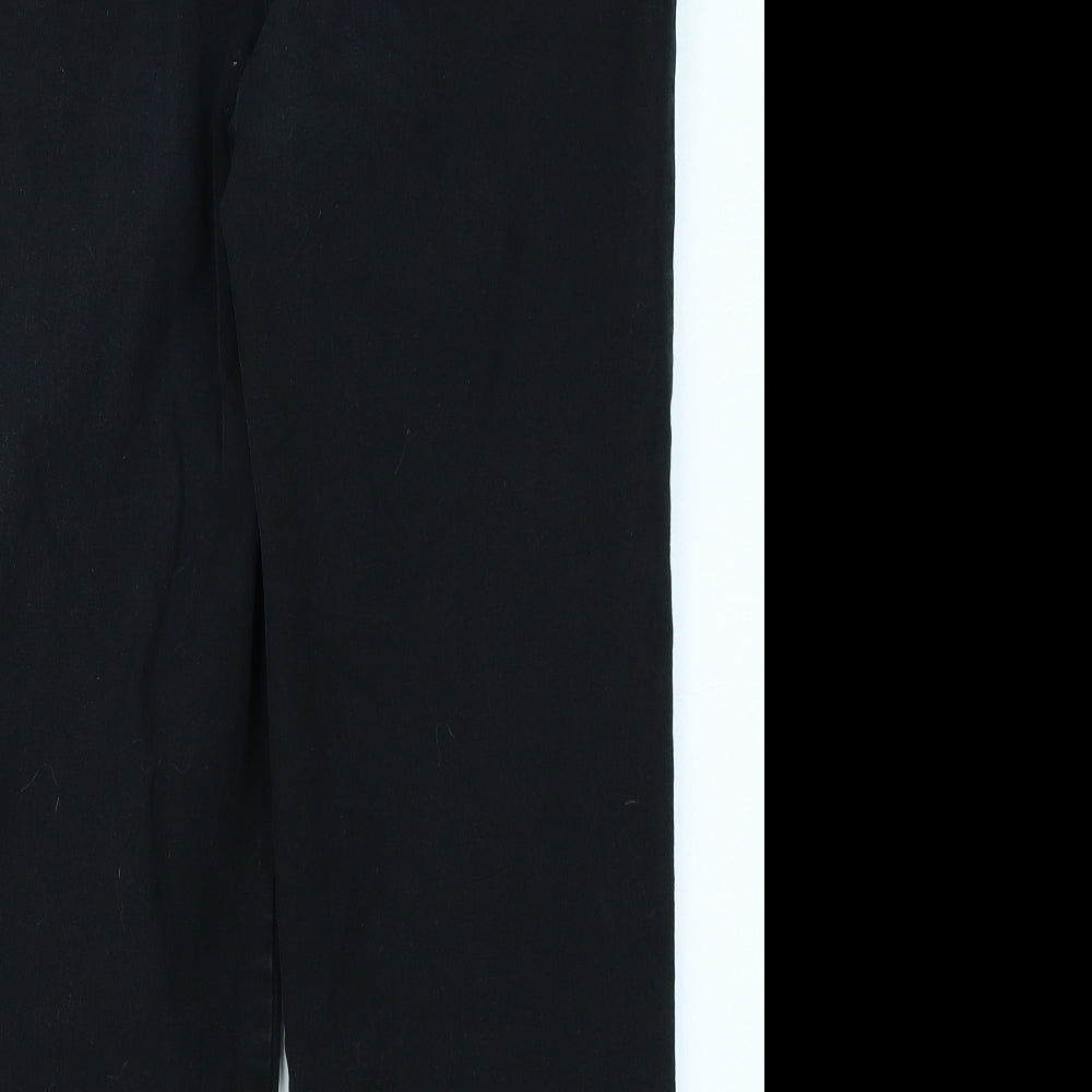 Vunic Womens Black  Denim Straight Jeans Size 30 in L23 in