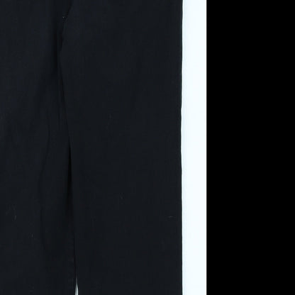 Vunic Womens Black  Denim Straight Jeans Size 30 in L23 in