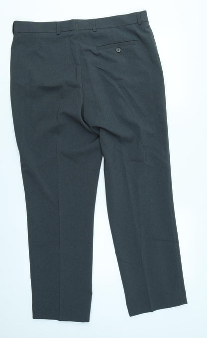 Matalan Mens Grey   Trousers  Size 34 in L29 in