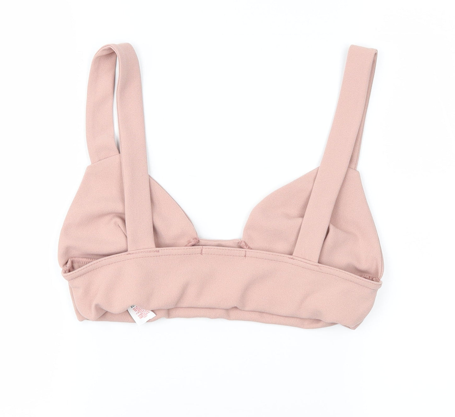 Boohoo Womens Pink   Cropped Blouse Size 12