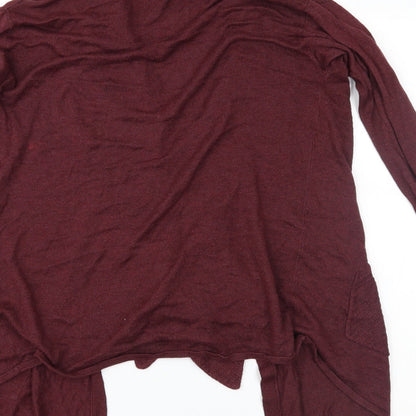 George Womens Purple  Knit Cardigan Jumper Size 10