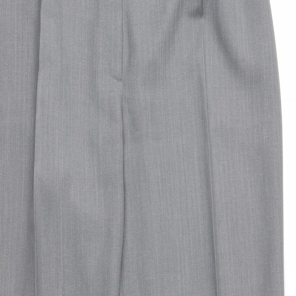 Womens UK Size 16 Marks and Spencer Regular Fit  Grey Trousers