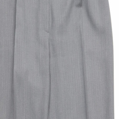 Womens UK Size 16 Marks and Spencer Regular Fit  Grey Trousers