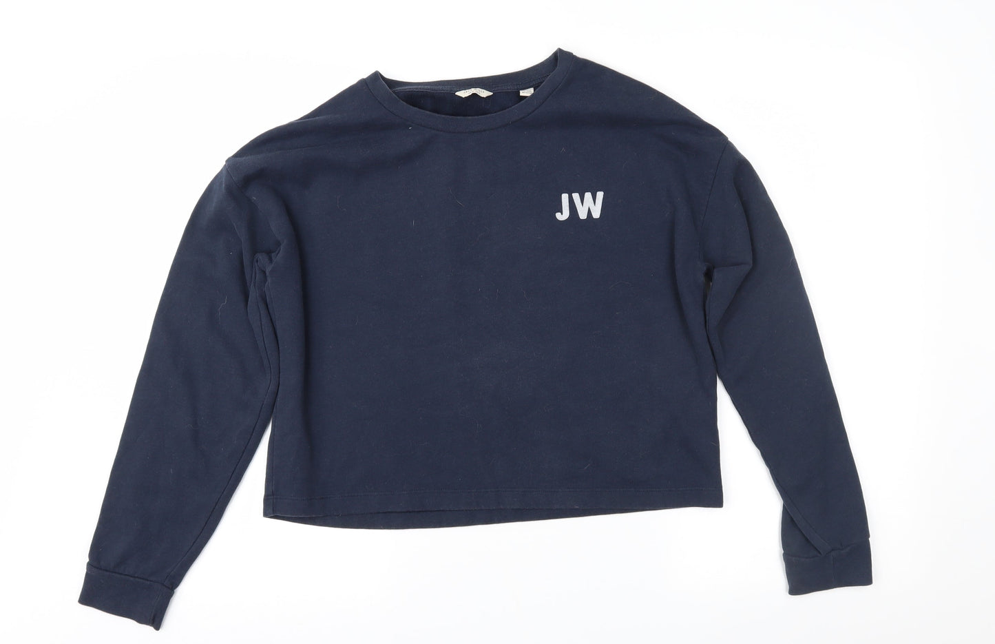 Womens UK Size 12 Jack Wills Blue Pullover Sweatshirt