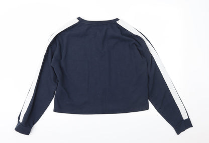 Womens UK Size 12 Jack Wills Blue Pullover Sweatshirt