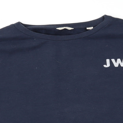 Womens UK Size 12 Jack Wills Blue Pullover Sweatshirt