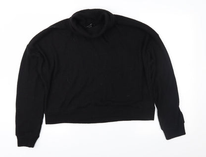 New Look Womens Black   Pullover Jumper Size L