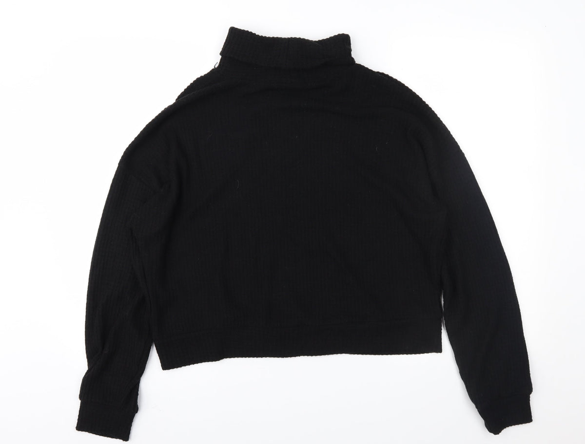 New Look Womens Black   Pullover Jumper Size L
