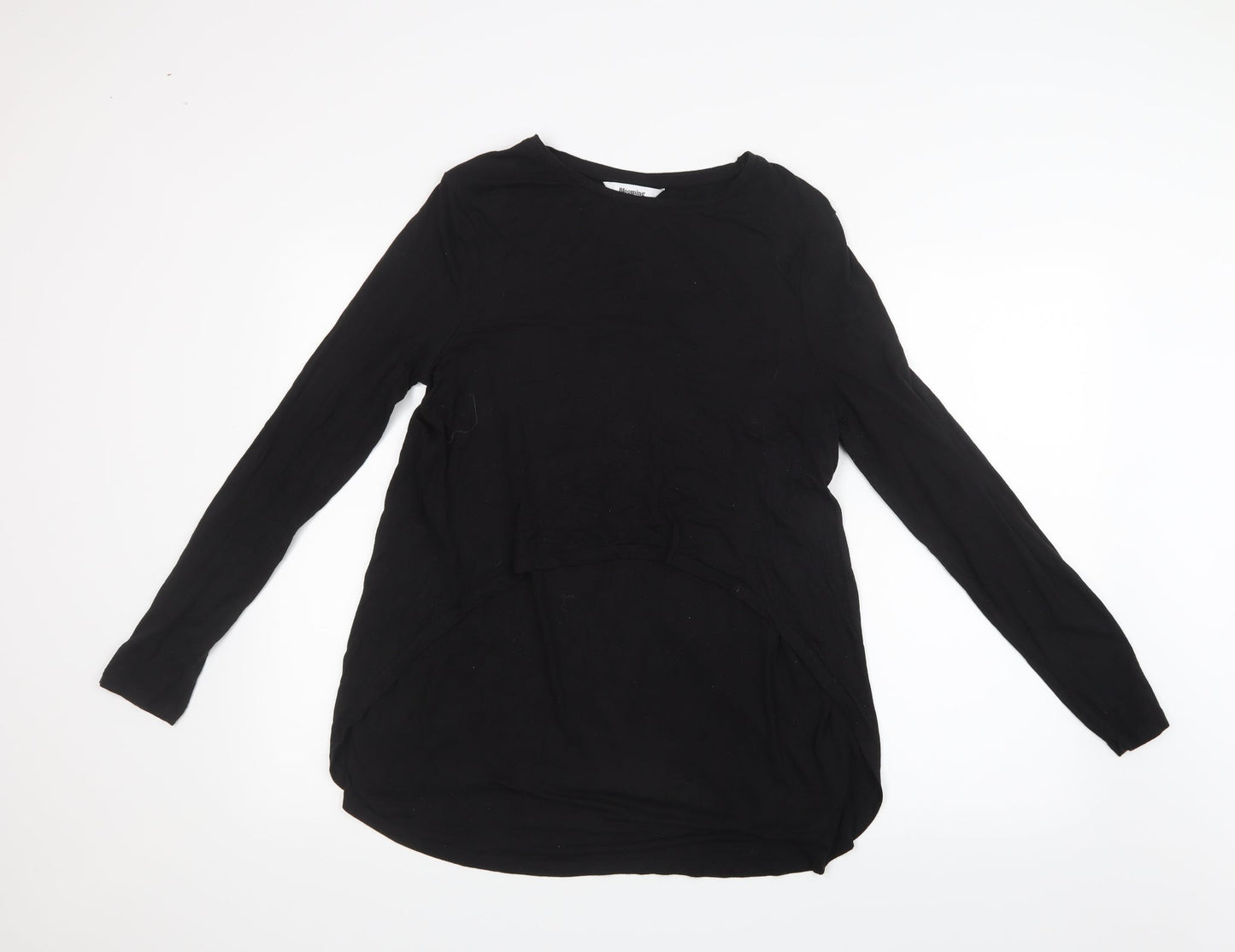 Womens UK Size L Blooming Marvellous Black Basic T-Shirt