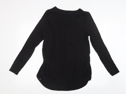 Womens UK Size L Blooming Marvellous Black Basic T-Shirt