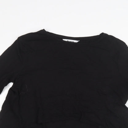 Womens UK Size L Blooming Marvellous Black Basic T-Shirt