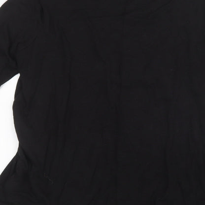 Womens UK Size L Blooming Marvellous Black Basic T-Shirt