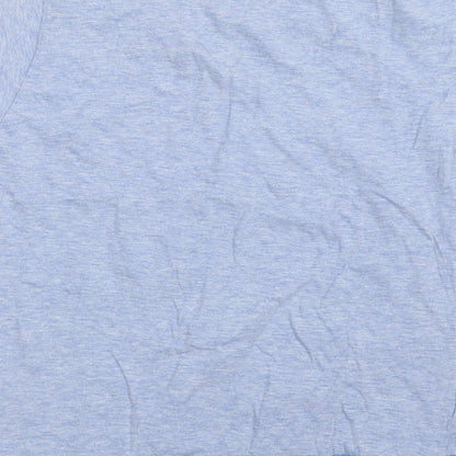 Secret Possessions Womens Blue Geometric  Top Pyjama Top Size 8
