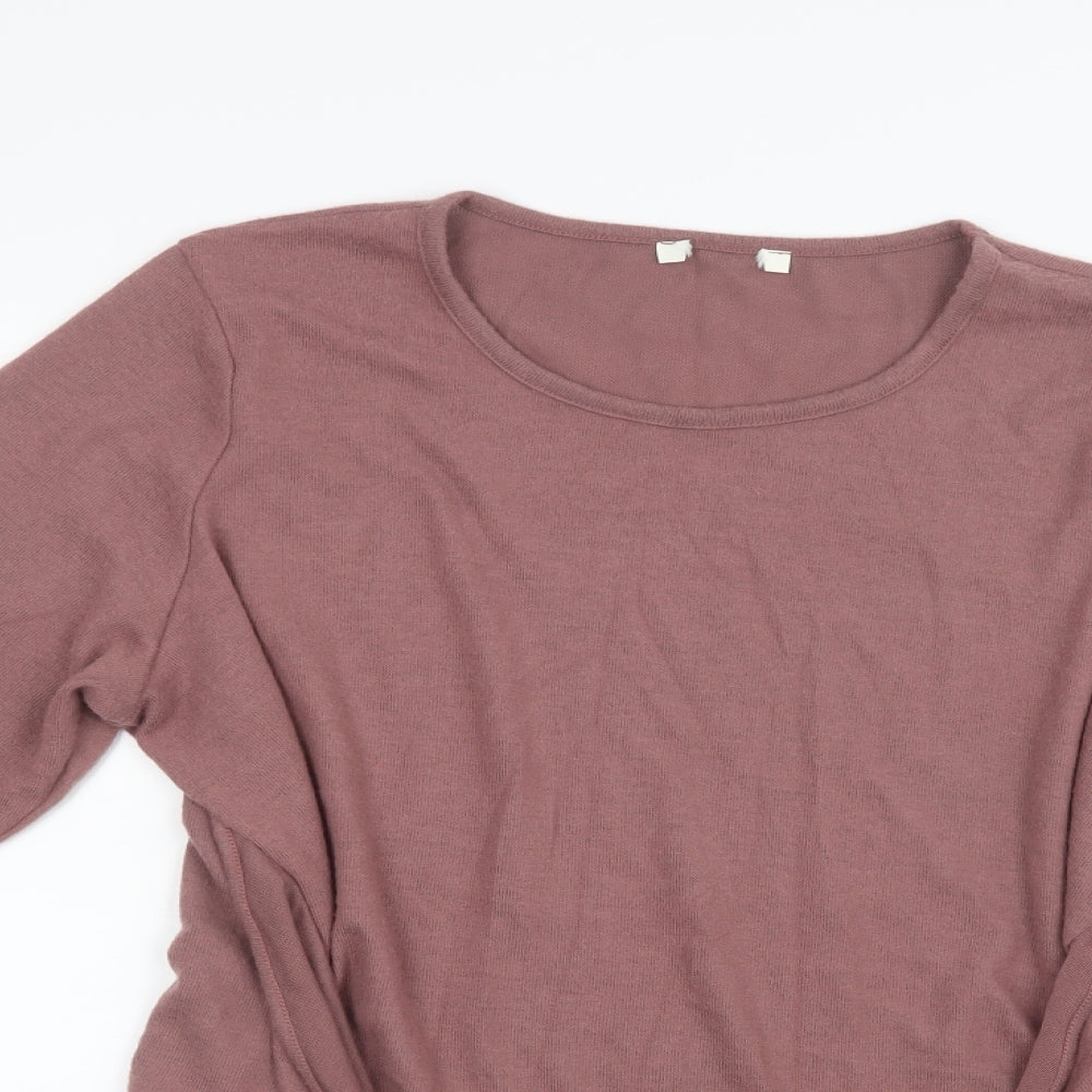 Womens UK Size 18 Preworn Purple Basic T-Shirt