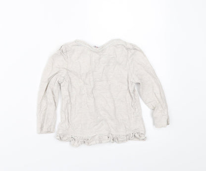 Mini Club Girls Beige    T-Shirt Size 2-3 Years