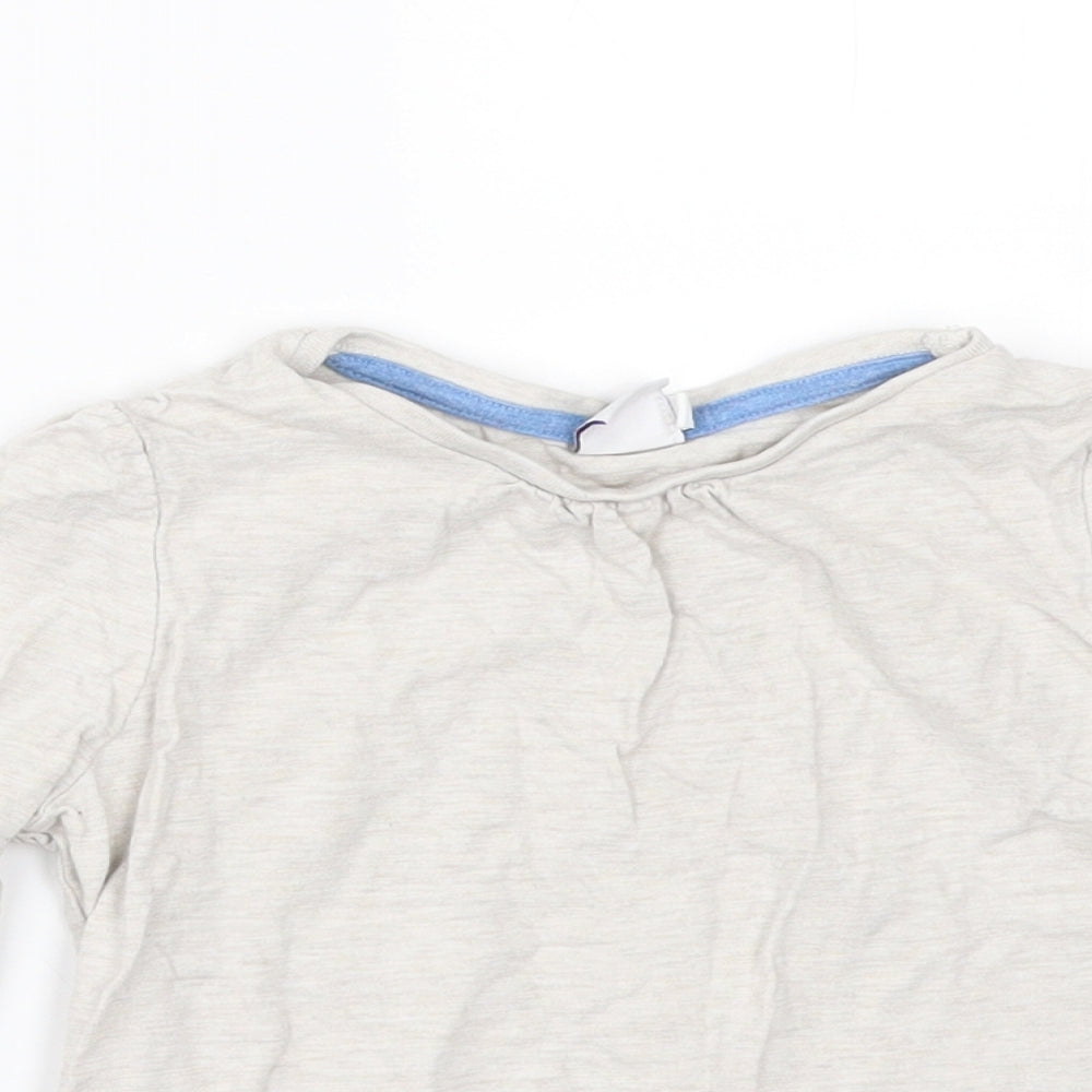 Mini Club Girls Beige    T-Shirt Size 2-3 Years