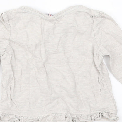 Mini Club Girls Beige    T-Shirt Size 2-3 Years