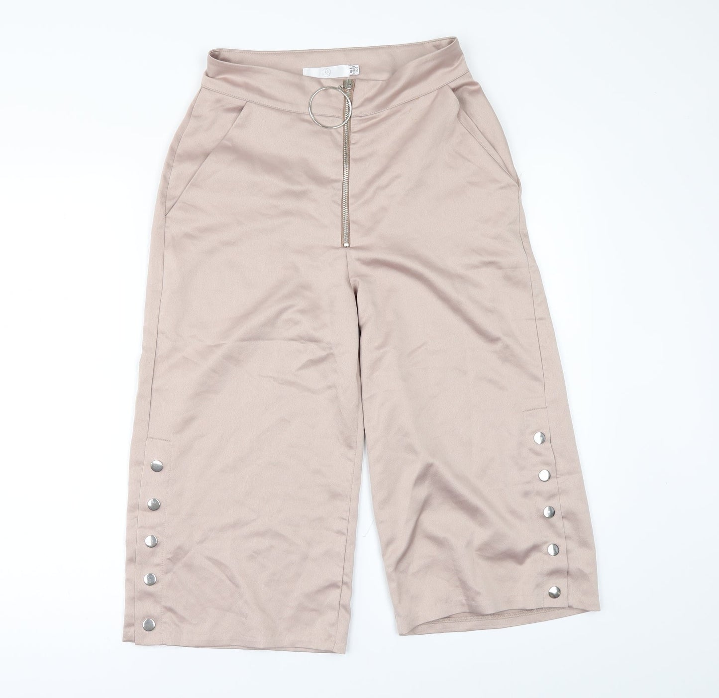 Missguided Womens Beige   Culotte Shorts Size 8