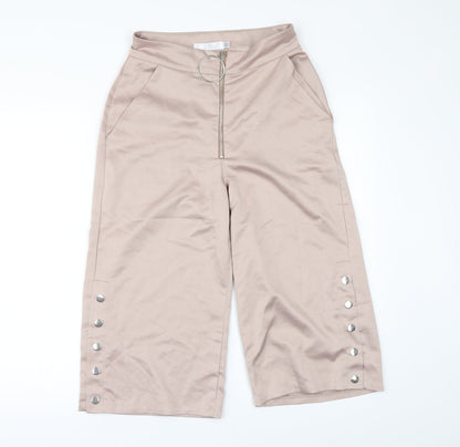 Missguided Womens Beige   Culotte Shorts Size 8