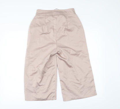 Missguided Womens Beige   Culotte Shorts Size 8