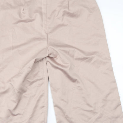 Missguided Womens Beige   Culotte Shorts Size 8