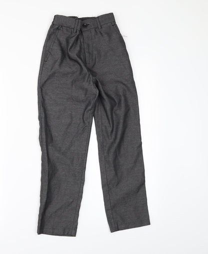 Preworn Boys Grey   Dress Pants Trousers Size 7 Years