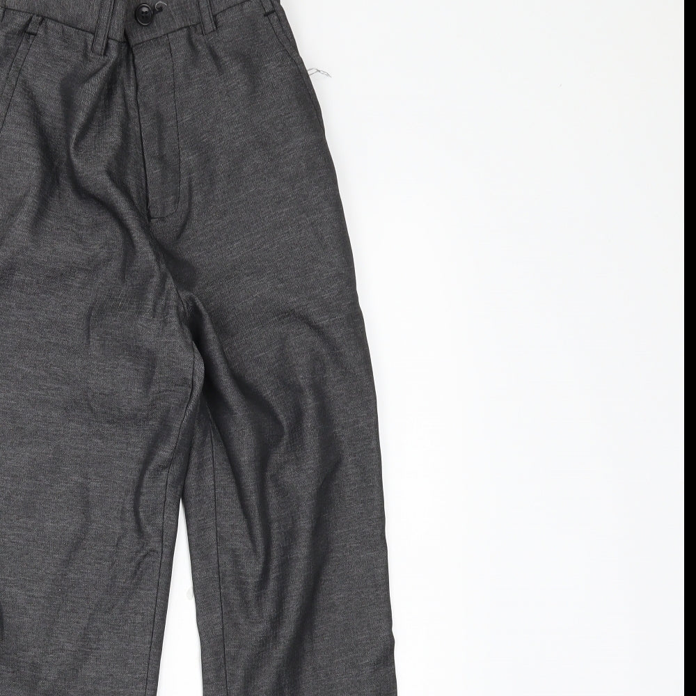 Preworn Boys Grey   Dress Pants Trousers Size 7 Years