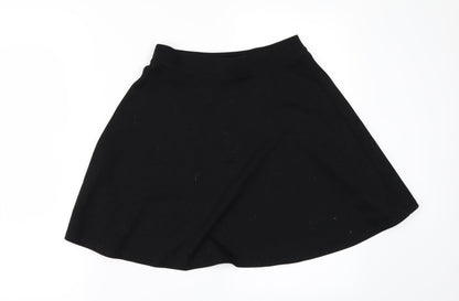 TU Girls Black   A-Line Skirt Size 12 Years