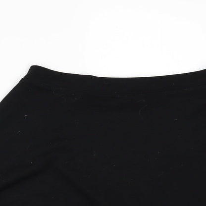 TU Girls Black   A-Line Skirt Size 12 Years