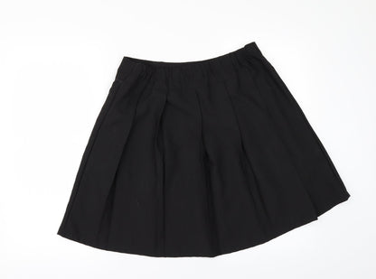 TU Girls Black   A-Line Skirt  - School
