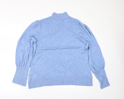 Ellie Womens Blue   Pullover Jumper Size XL