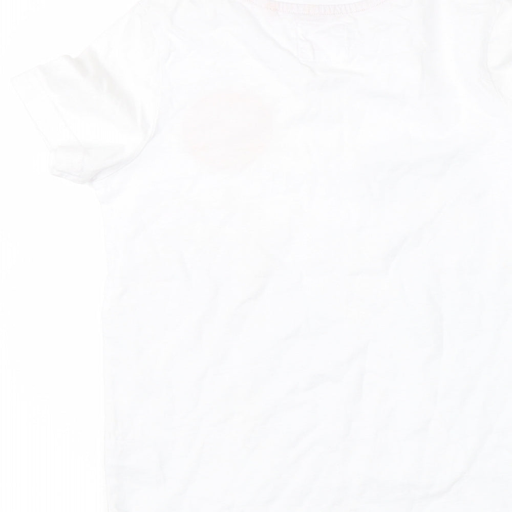 Sports Relief Girls White   Basic T-Shirt Size 7-8 Years  - SPORTS RELIEF 2018