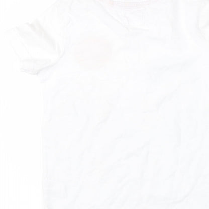 Sports Relief Girls White   Basic T-Shirt Size 7-8 Years  - SPORTS RELIEF 2018