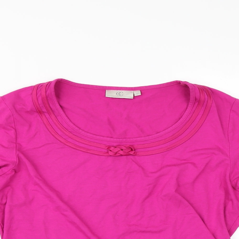 CC Womens Pink   Basic T-Shirt Size M