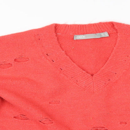 ASOS Womens Orange   Pullover Jumper Size 6